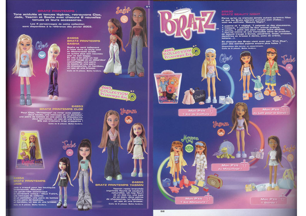 Bratz Catalogues